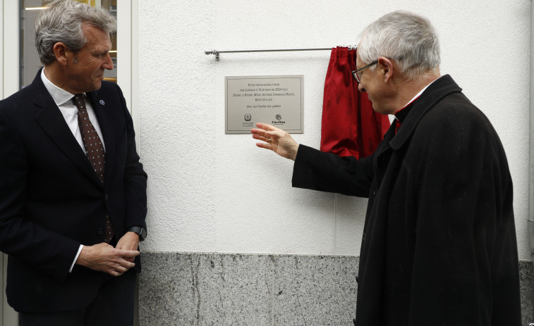 Rueda inaugura la nueva sede de Cáritas en Lugo