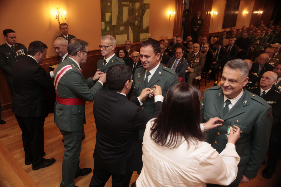 La Guardia Civil conmemora su 180 aniversario en el Pazo de Mariñán