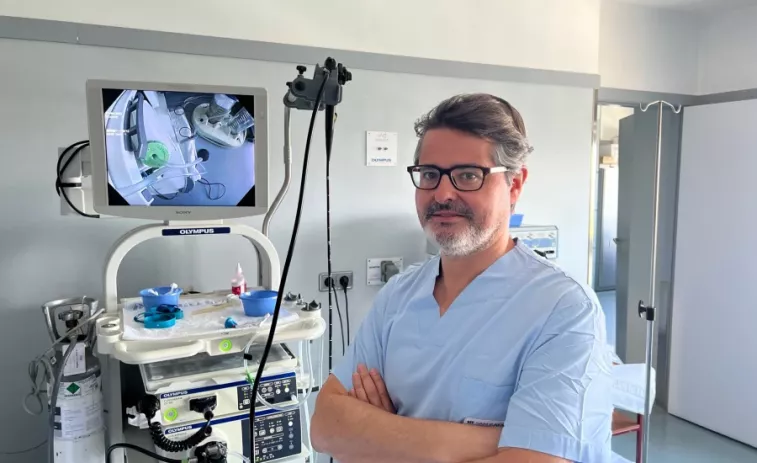 David Carral, especialista en Gastroenterología: 