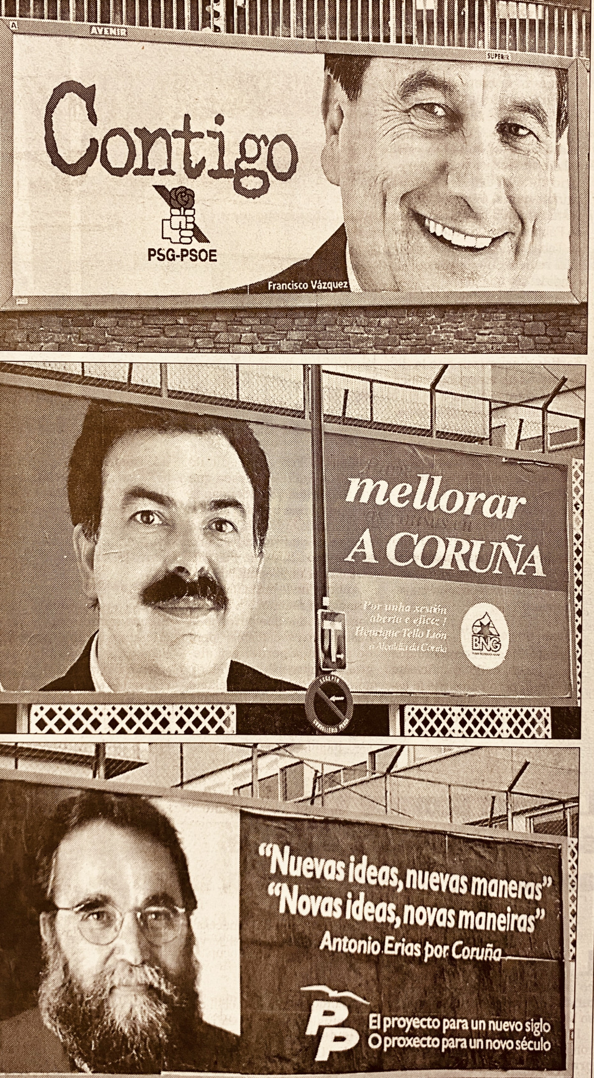 Cartel electoral 1999