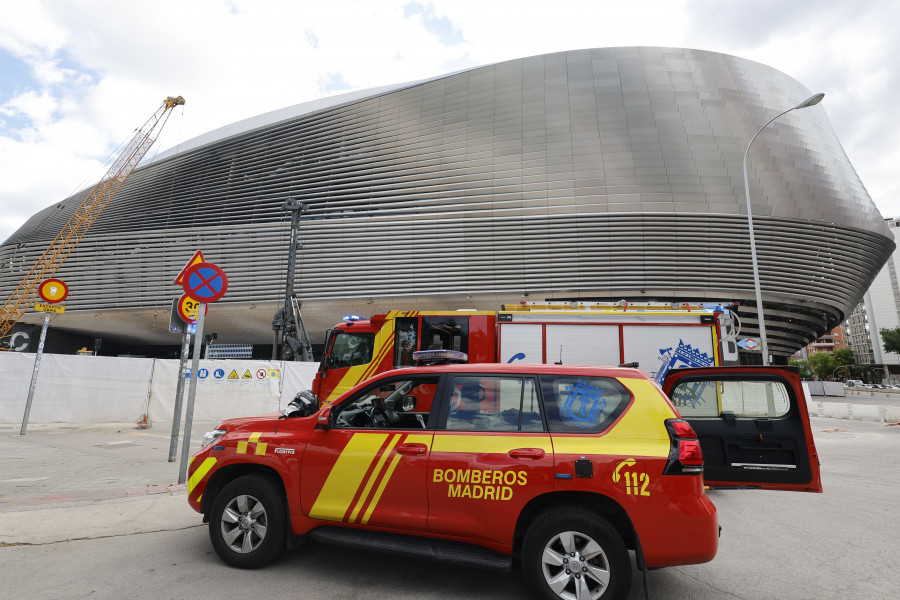 Una fuga de gas obliga a cerrar el Paseo de la Castellana en Madrid