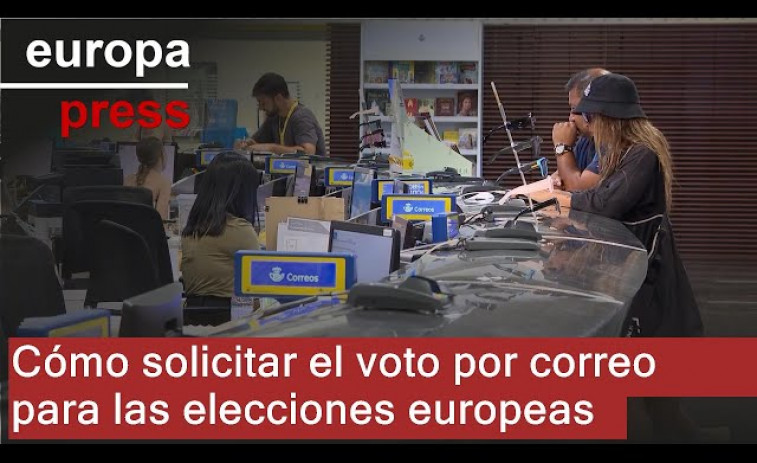 Más de 36.000 solicitudes de voto por correo en Galicia para las elecciones europeas
