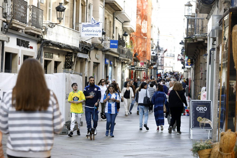 El número de bajos vacíos en la calle Real se ha reducido a la mitad en menos de tres años