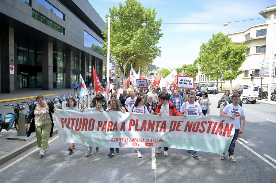 La plantilla de Albada reclama un contrato para la planta de reciclaje