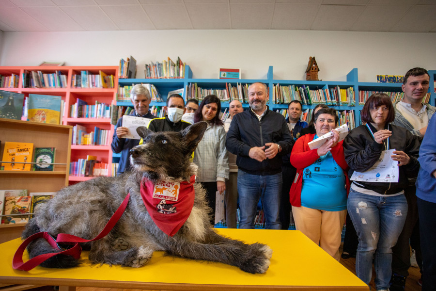 Culleredo se despide del programa 'Perros y letras'