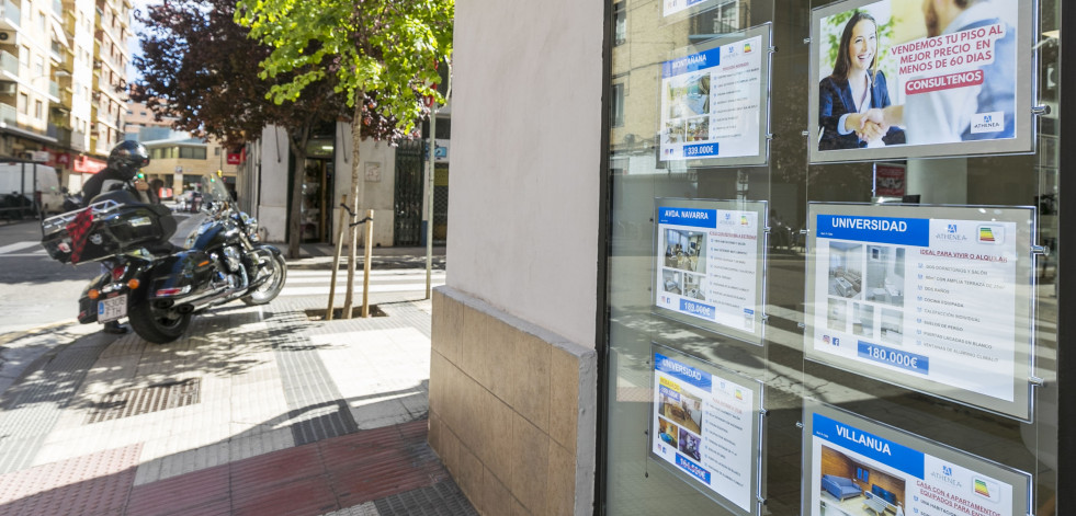 La firma de hipotecas cae un 8,5% en Galicia, lejos del 18% de media estatal