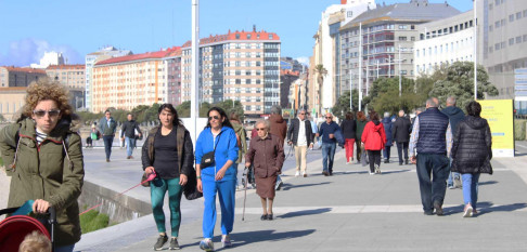 Continúa el buen tiempo en A Coruña este jueves con temperaturas de hasta 25 grados