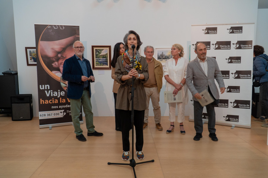 Artistas gallegos reúnen fondos para Tierra de Hombres con una muestra colectiva en Afundación
