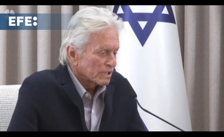 Michael Douglas carga contra las protestas pro-palestinas