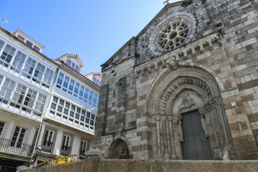 Salmos, vieiras y dragones ligados a la tradición judía en A Coruña