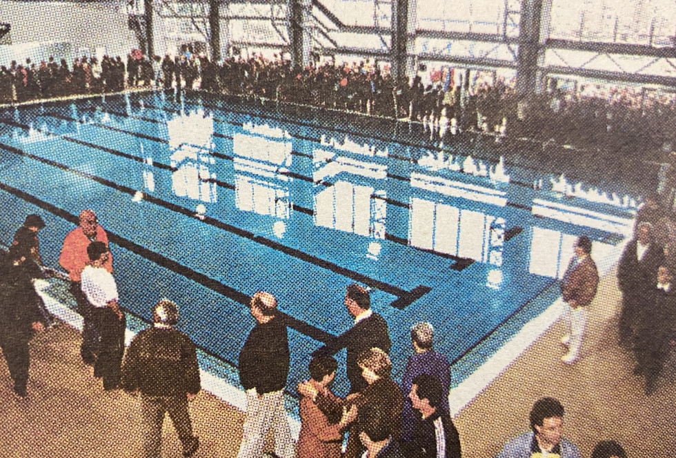 Inauguracion piscina San Amaro 1999