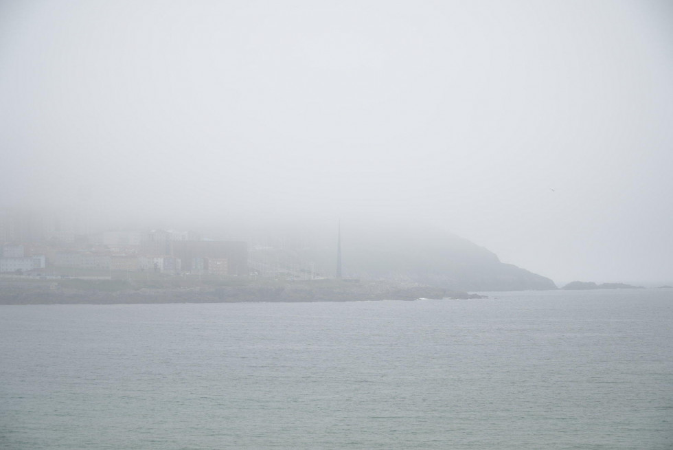 Densa niebla en A Coruña @ Carlota Blanco