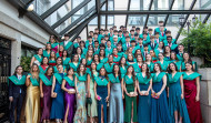 Graduación de los alumnos de Bachillerato del colegio Liceo La Paz