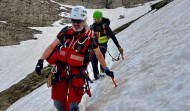 Un montañero muerto y otro grave por un desprendimiento de piedras en Pineta