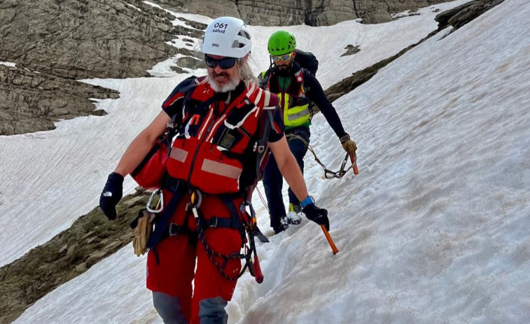 Un montañero muerto y otro grave por un desprendimiento de piedras en Pineta