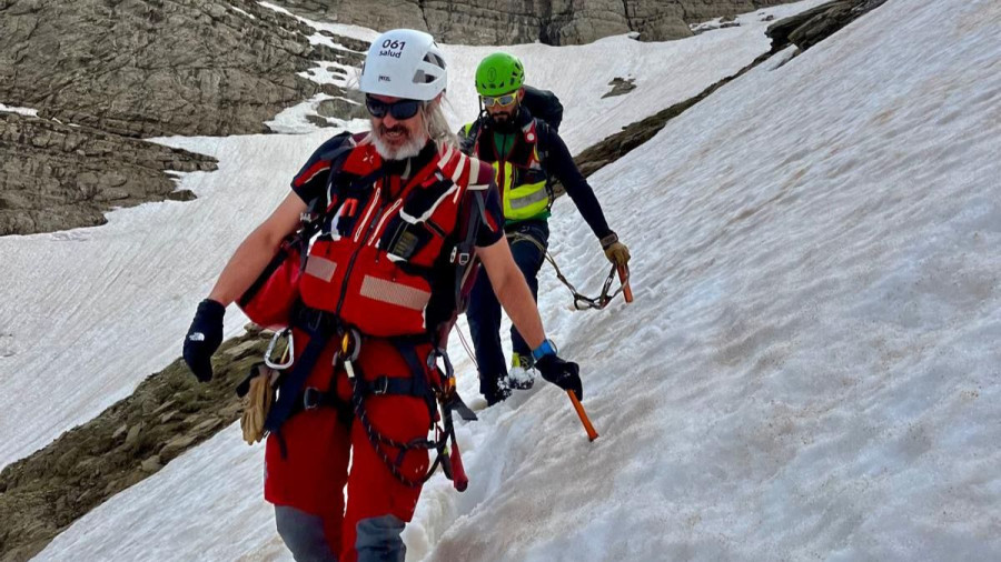 Un montañero muerto y otro grave por un desprendimiento de piedras en Pineta