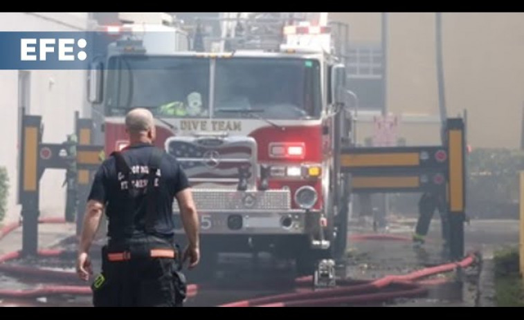 Tiroteo e incendio en un edificio de apartamentos en Miami