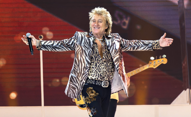 Las entradas para ver a Rod Stewart en A Coruña, a la venta este jueves