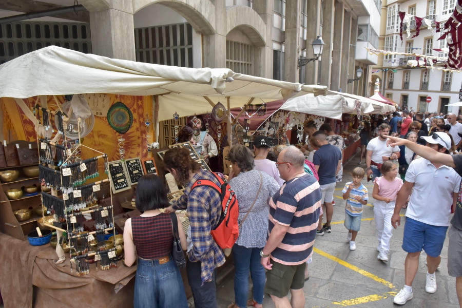 Vuelve la Feira das Marabillas de A Coruña, que se celebrará del 24 al 28 de julio