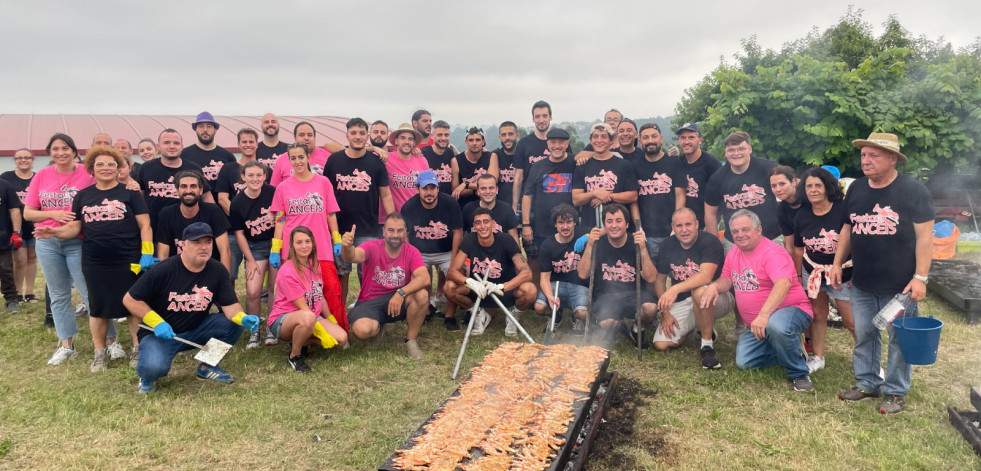 Anceis, en Cambre, pone este viernes toda la cigala en el asador