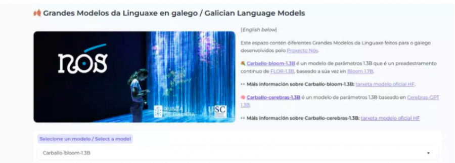 Nace “Carballo”, el primer modelo lingüístico a gran escala de Inteligencia Artificial en gallego