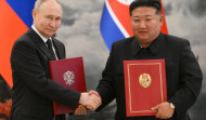 Kim y Putin oficializan su alianza anti-EE.UU. firmando un acuerdo de asistencia mutua