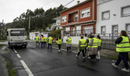 Barrañán, en pie por la seguridad vial: “Non somos cabras para ter que ir por carreiros”