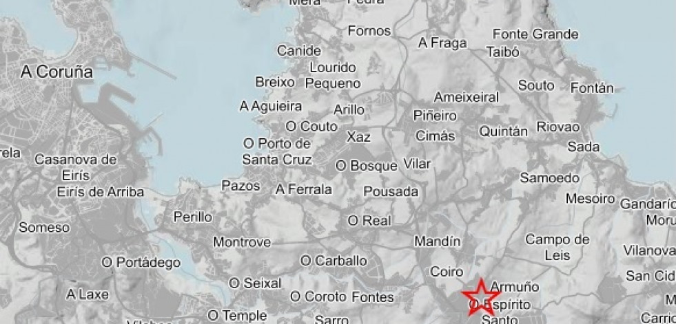 Un temblor de tierra sacude Cambre