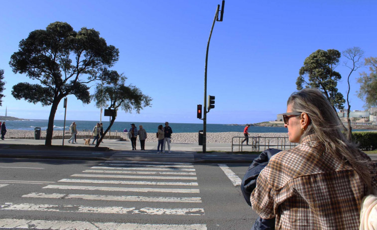 La semana empieza con nubes y claros en un día de verano en Galicia