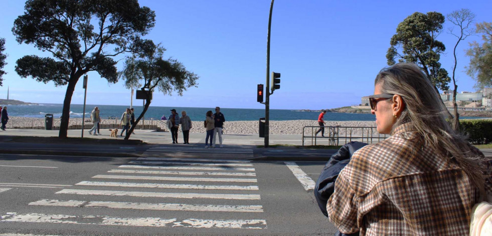 La semana empieza con nubes y claros en un día de verano en Galicia