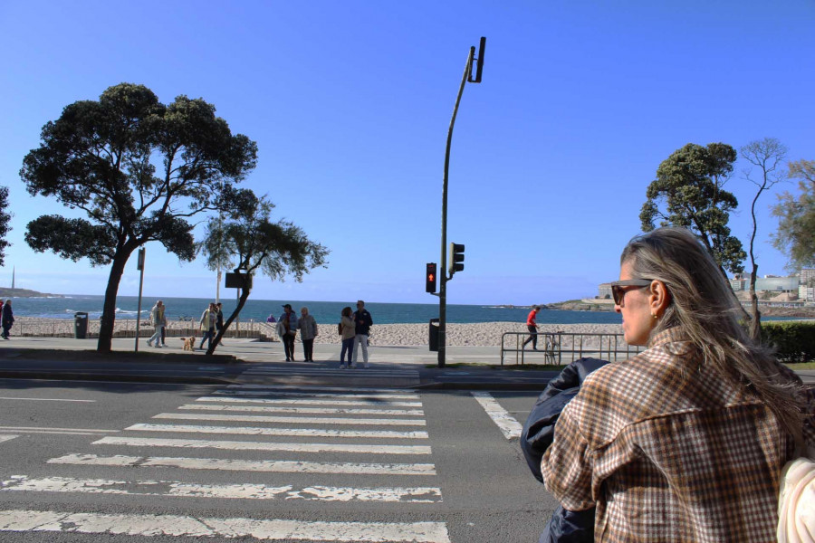 La semana empieza con nubes y claros en un día de verano en Galicia