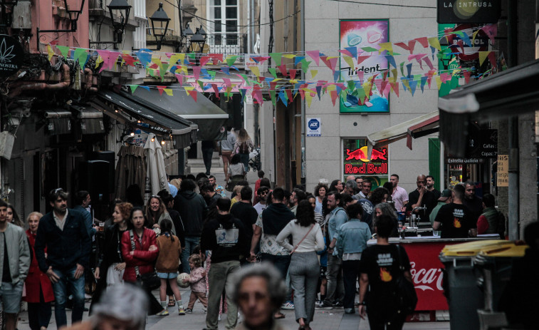 Calle Torreiro y plaza José Sellier de A Coruña: el comienzo de una hermosa amistad