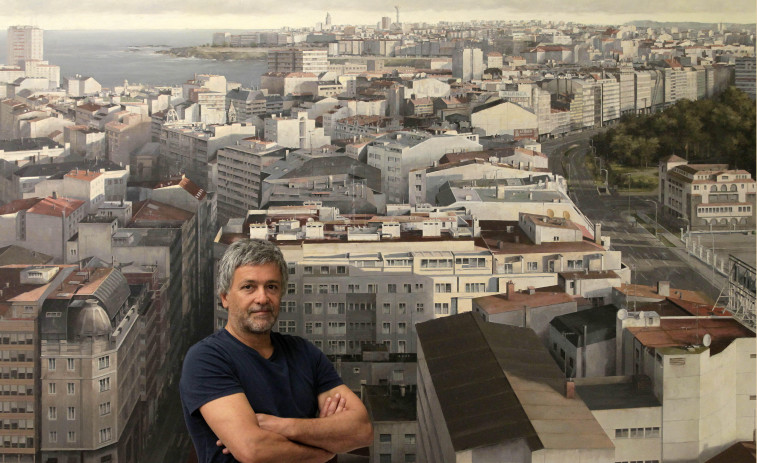 A Coruña, hecha un pincel de la mano de Jano Muñoz