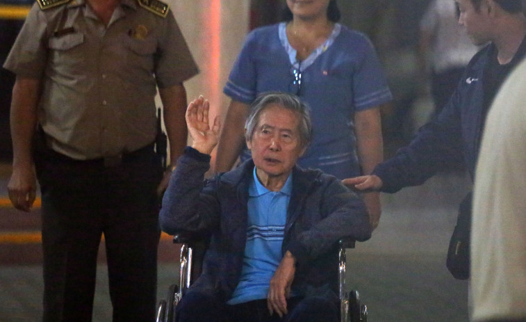 Fujimori, ingresado en cuidados intensivos tras una caída durante la madrugada