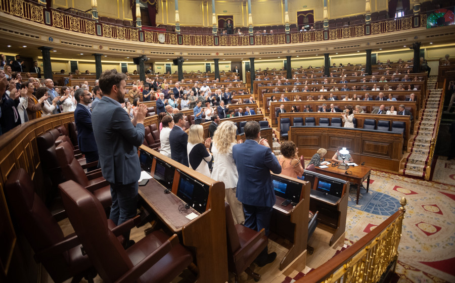 El Congreso da luz verde a la ley de paridad pese al ‘no’ de PP y Vox