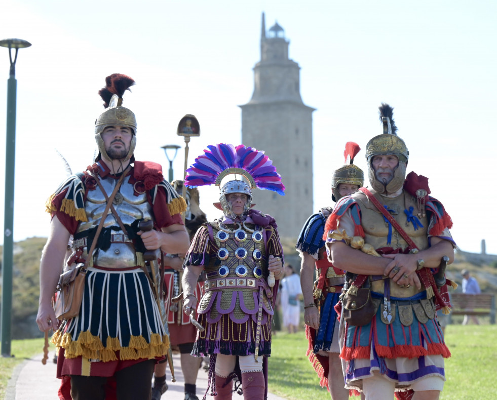 Recreación histórica de Ave Crunia desarrollado por la asociación Gallaecia    (7)