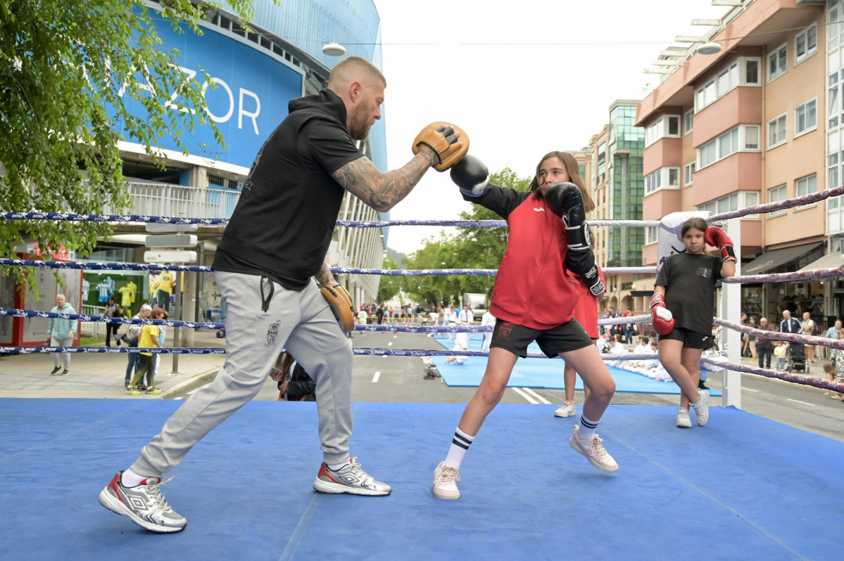 Boxeo deporte en la calle 2024 @ javier albores