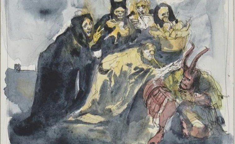 La nueva exposición de Afundación en A Coruña une la pintura de Goya y el cómic de Hellboy