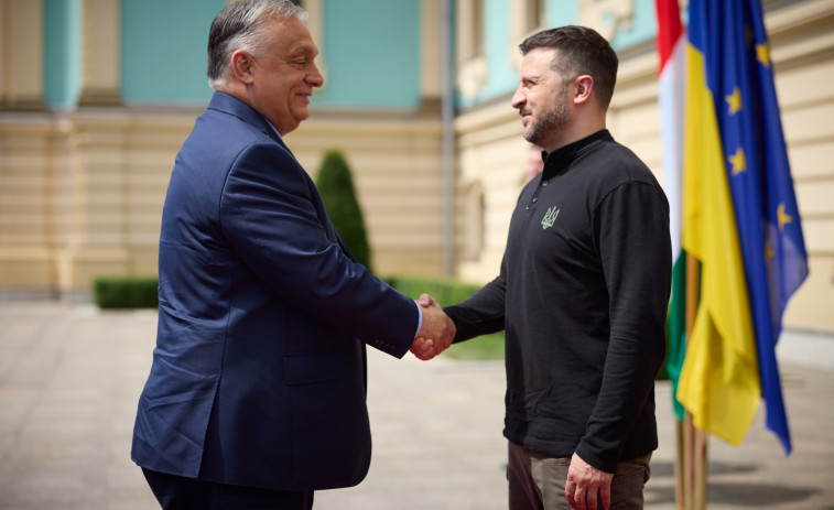 Orbán le pide a Zelenski en Kiev que considere la posibilidad de un alto el fuego