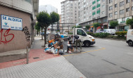 El porcentaje de recogida de basura en A Coruña cae al 10% en algunos barrios