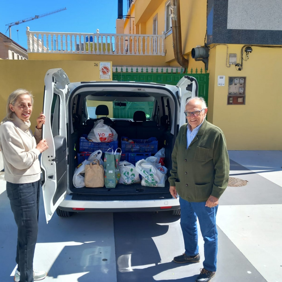 La Pulpeira de Lola dona 150 kilos de comida a la Cocina Económica de A Coruña