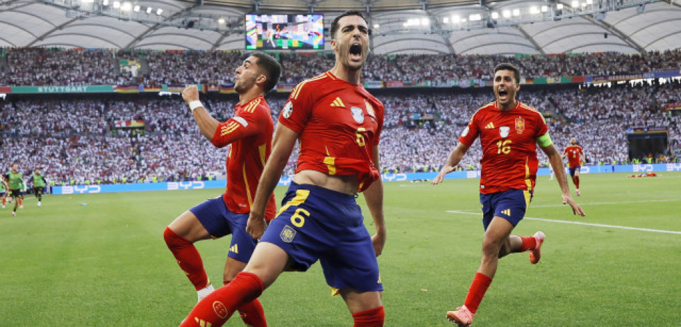 Mikel Merino mete a España en semifinales de la Eurocopa