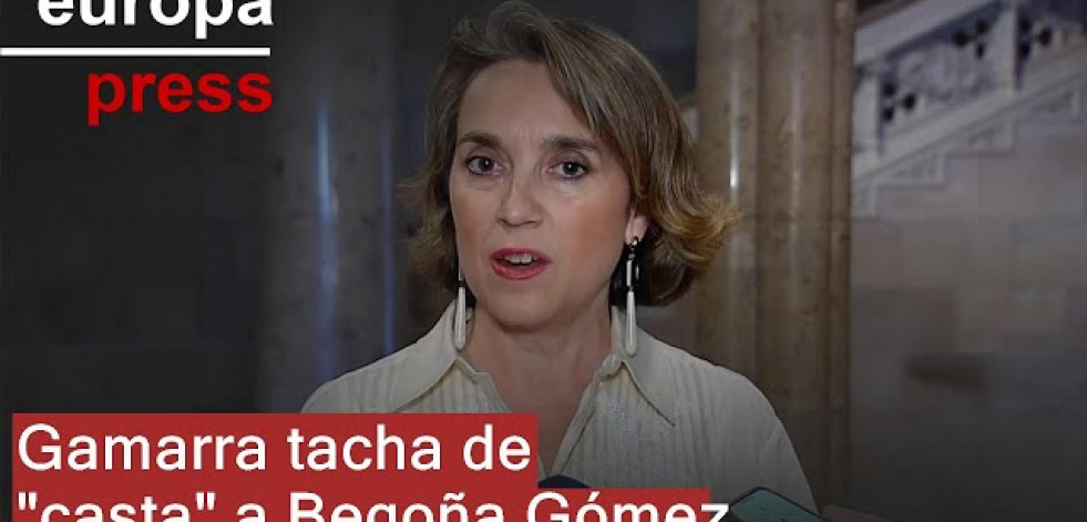 Cuca Gamarra asegura que Begoña Gómez es 