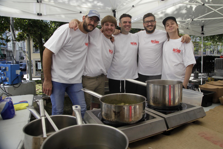 A Coruña abraza la solidaridad de un Pancomido que llega para quedarse