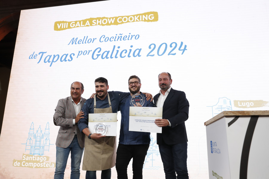 Un cocinero de A Coruña gana el concurso a la mejor tapa gallega