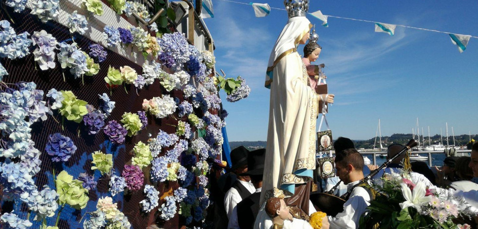 Dos días y casi una veintena de actos: Sada confirma el calendario de las Festas do Carme 2024