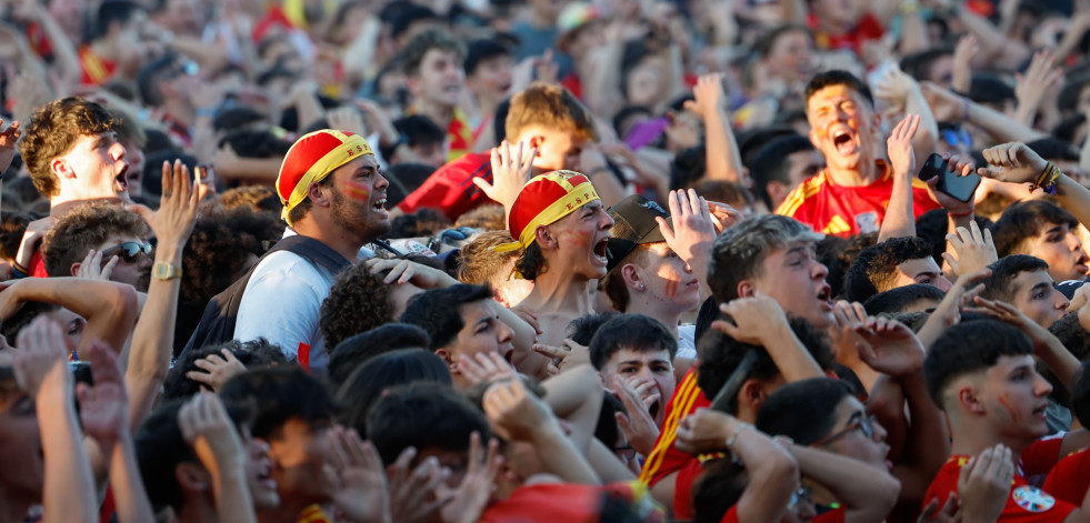 A Coruña tendrá pantalla gigante para ver la final de la Eurocopa entre España e Inglaterra