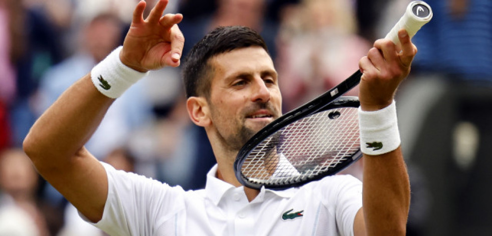 Djokovic puede con Musetti y repetirá final con Alcaraz