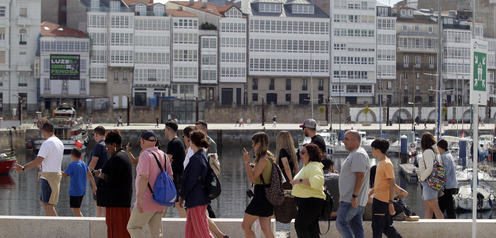 A Coruña nunca fue tan internacional: bate su récord de visitantes entre enero y mayo