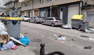 O Castrillón se despierta con la basura rebosando en sus calles